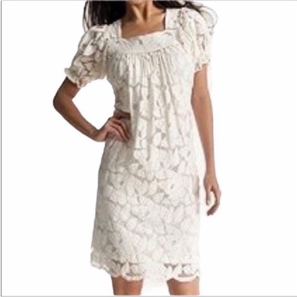 TRULLI lace shift dress M